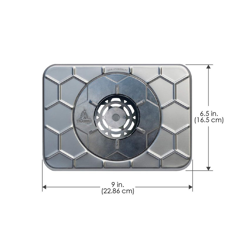 nCamp 4 Piece Outdoor Camping Cooking Stove Prep Surface Set with Carrying Case for Hiking and Backpacking - Image 2